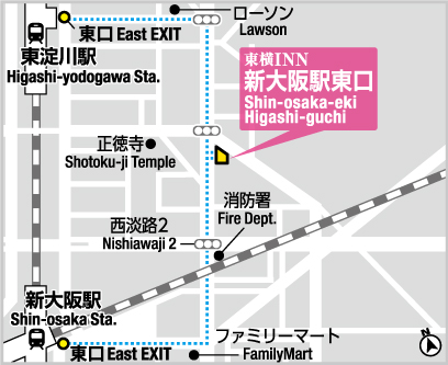 公式 ホテル東横inn新大阪駅東口 東横イン ビジネスホテル予約