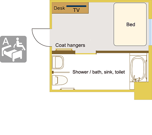 Heartful Room Accessible Room